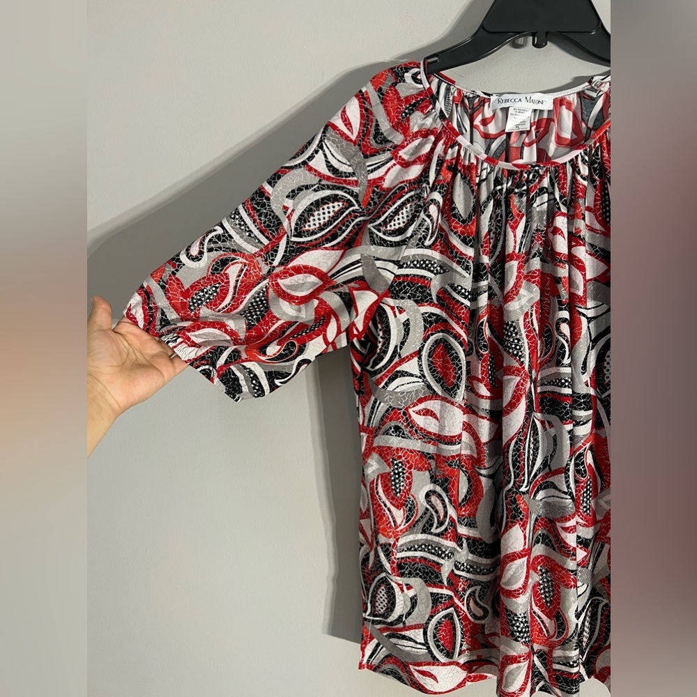 Rebecca‎ Malone women’s blouse size XL - Picture 5 of 5